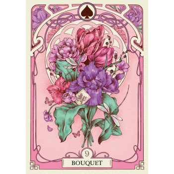 Romantic Lenormand Oracle kortos Lo Scarabeo